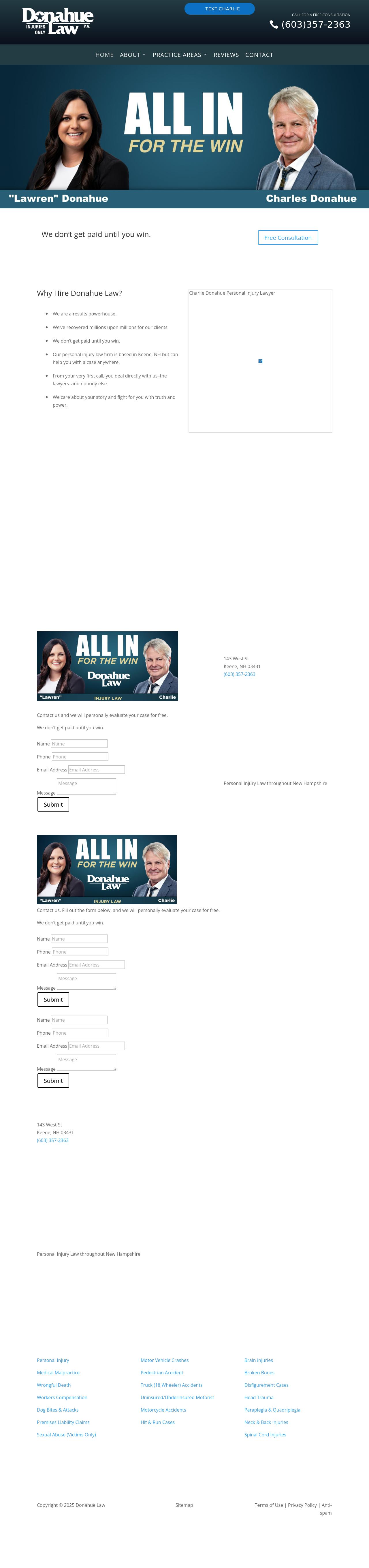 Charlie A. Donahue, Donahue Law, P.A. - Keene NH Lawyers