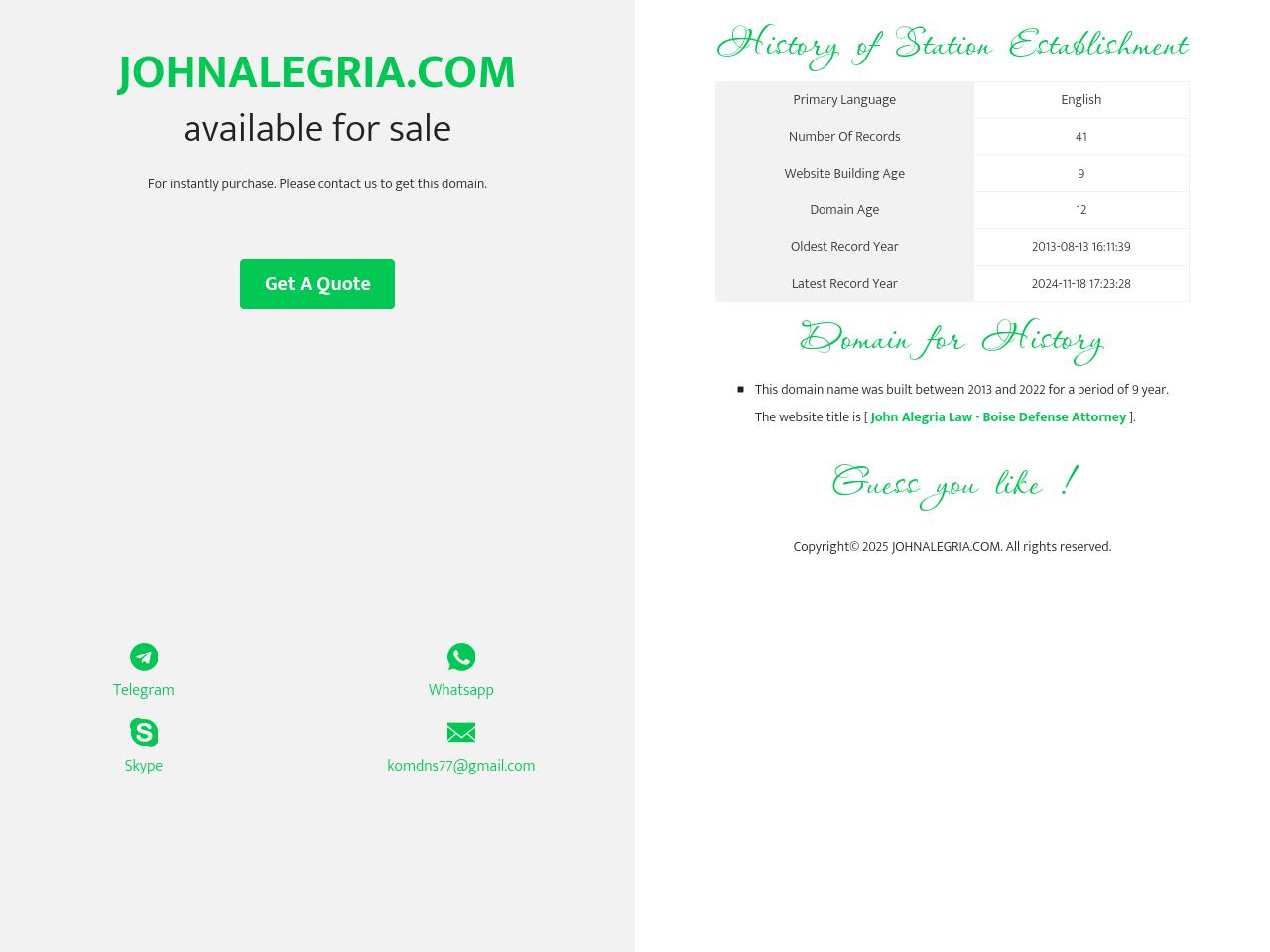 John Alegria Attorney at Law - Boise ID Lawyers