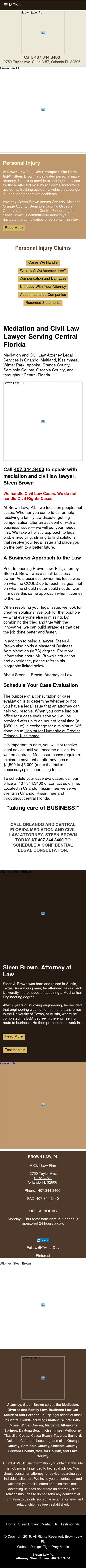 Brown Law, P.L. - Orlando FL Lawyers