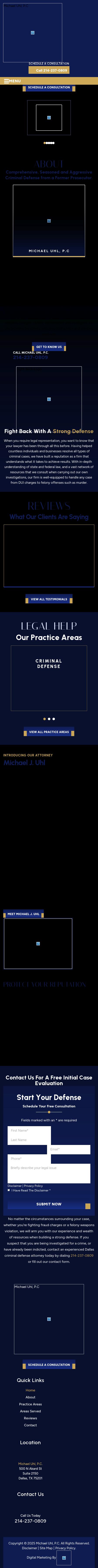 Michael Uhl, P.C. - Dallas TX Lawyers