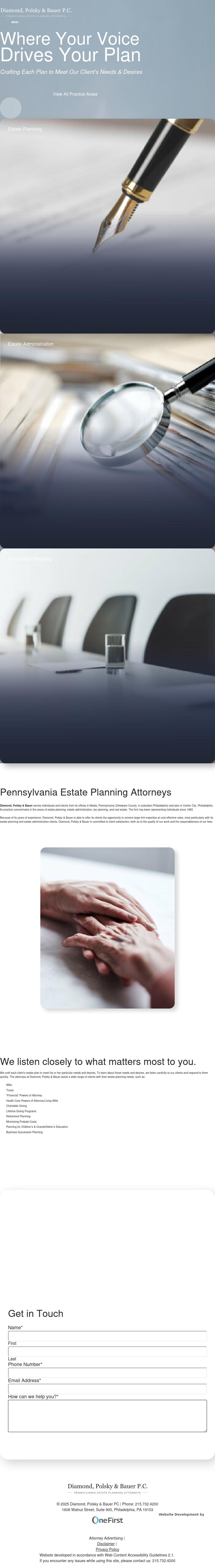 Diamond, Polsky & Bauer PC - Media PA Lawyers