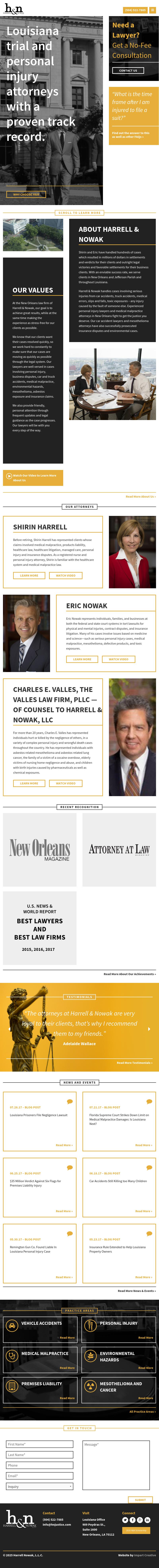 Harrell & Nowak, LLC - New Orleans LA Lawyers